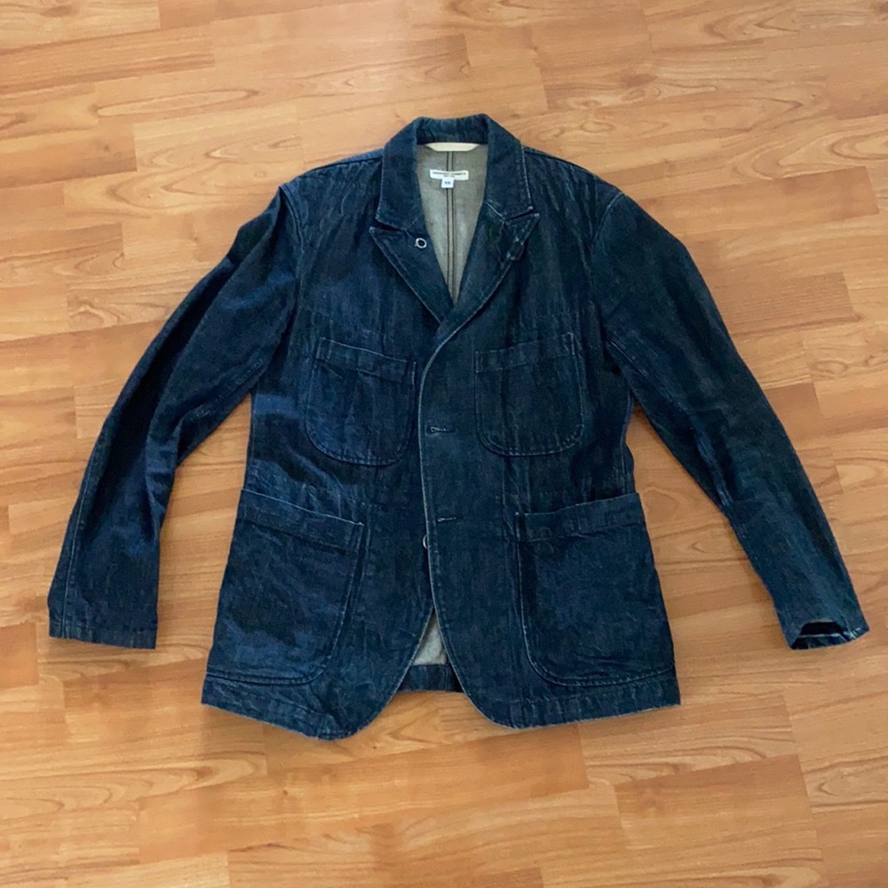Engineered garments EG 100 denim Bedford jacket XS indigo